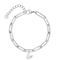 Finaste Letter armband hartje Clearance