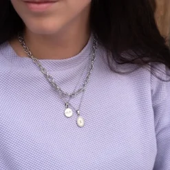 Finaste Letter ketting 3 initialen Online
