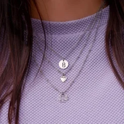 Finaste Letter Ketting Coin Fashion