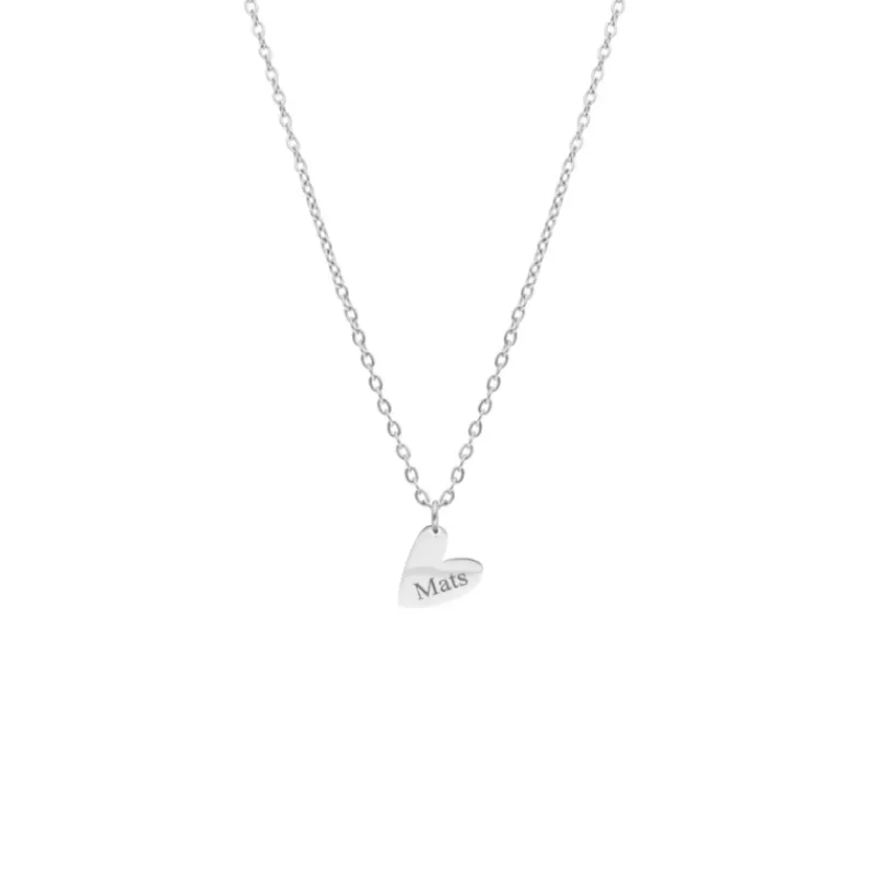 Finaste Letter ketting hartje Clearance