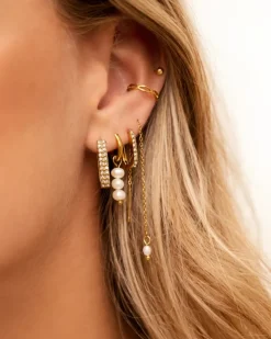 Finaste Little shiny hoops goudkleurig Clearance