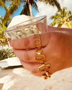 Finaste Love heart ring goldplated Clearance