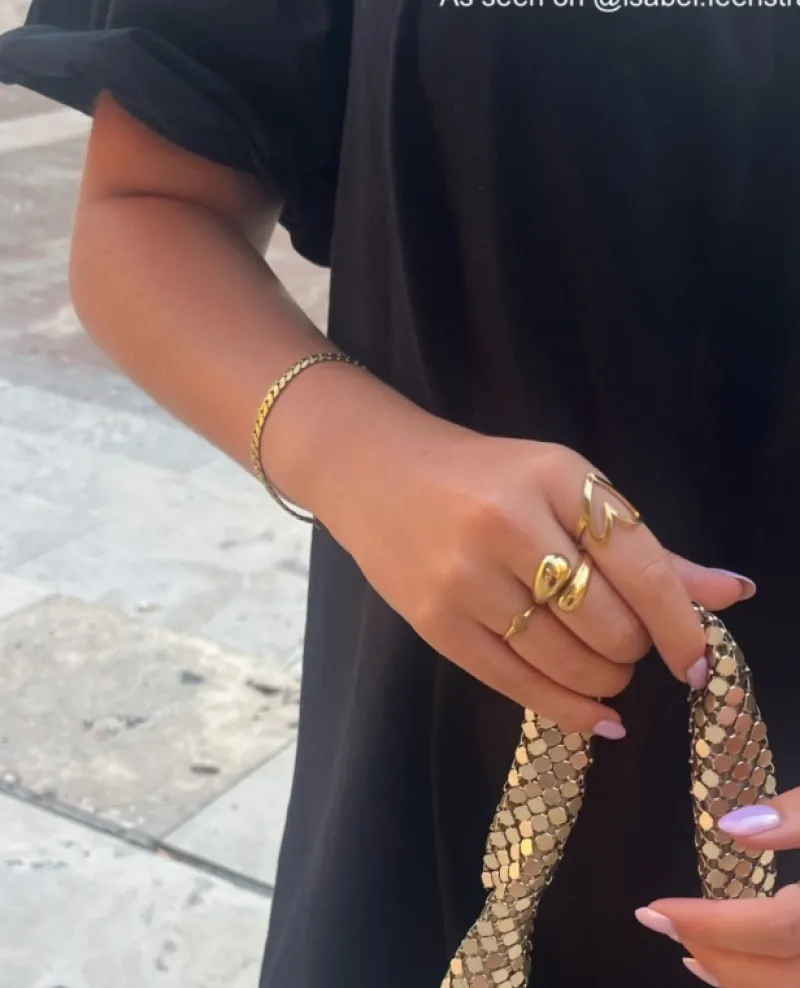 Finaste Love heart ring goldplated Clearance