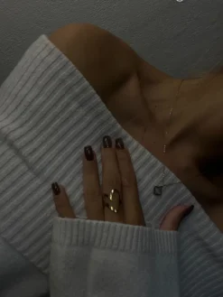 Finaste Love heart ring goldplated Clearance