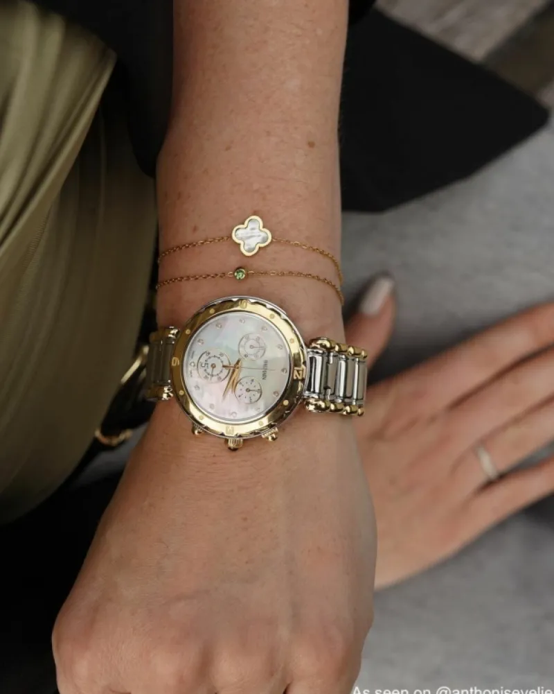Finaste Luxury Clover armband kleur goud Hot