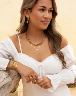 Finaste Luxury Clover ketting kleur goud Hot