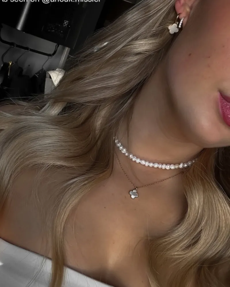 Finaste Luxury Clover oorbellen kleur goud Online
