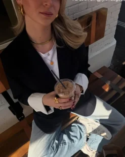 Finaste Luxury Clover oorbellen kleur goud Online