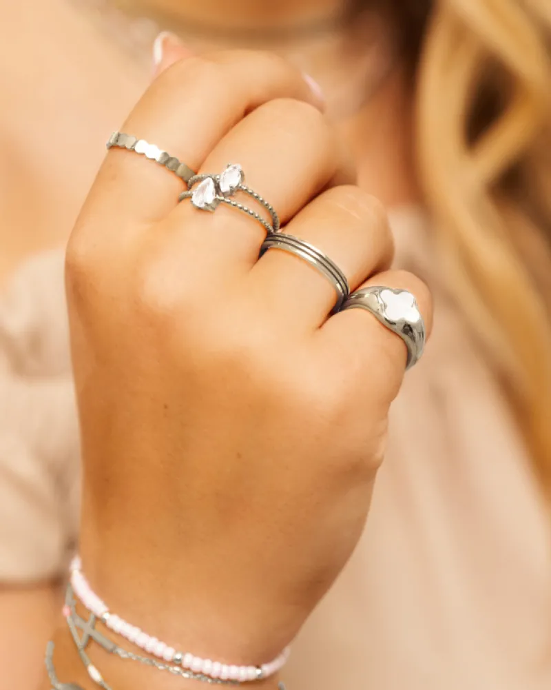 Finaste Luxury clover ring Clearance