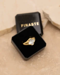 Finaste Luxury clover ring kleur goud Sale