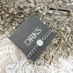 Finaste Mannen Schakelarmband Personaliseren Discount