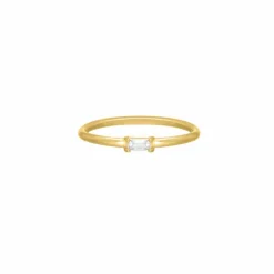 Finaste Millionaire ring goudkleurig Clearance