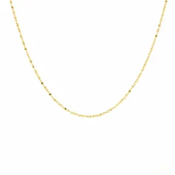 Finaste Minimalistische Fijne Ketting Goud Kleurig Hot