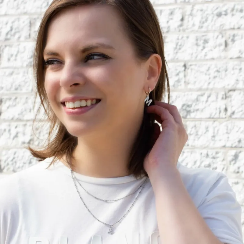 Finaste Minimalistische Ketting Kleine Bolletjes New