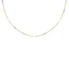 Finaste Multicolor ketting goudkleurig Discount