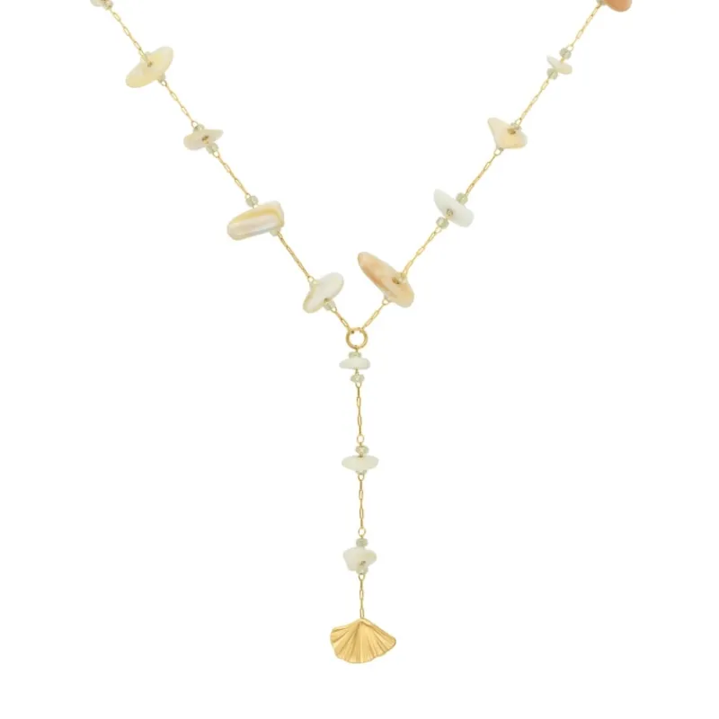 Finaste Musthave ketting shell goudkleurig Best