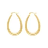 Finaste Musthave oorringen ovaal goudkleurig New