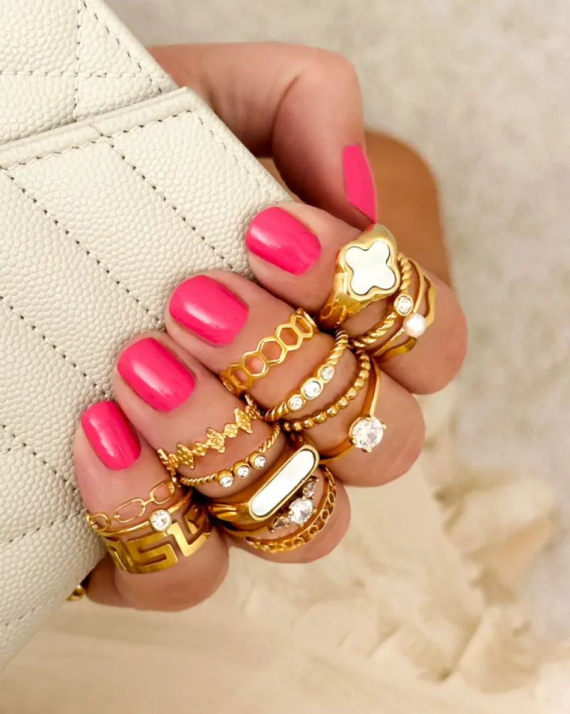 Finaste Musthave ring vintage goudkleurig Online