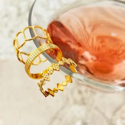 Finaste Musthave ring vintage goudkleurig Online