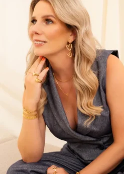Finaste Necklace Musthave hearts goldplated Fashion
