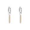 Finaste Oorbellen champagne beads New