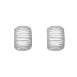 Finaste Oorbellen chunky striped Discount