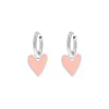 Finaste Oorbellen love heart pink Hot