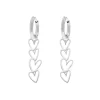 Finaste Oorbellen love hearts Sale