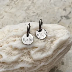 Finaste Oorbellen Met Drie Letters Sale
