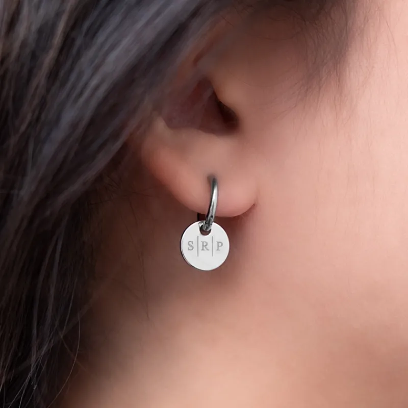 Finaste Oorbellen Met Drie Letters Sale