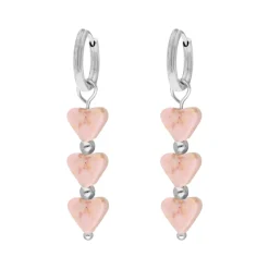 Finaste Oorbellen pink love Outlet