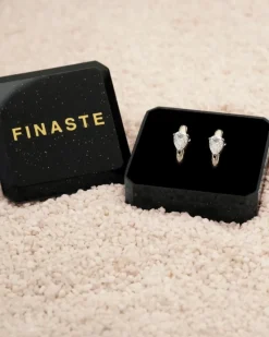 Finaste Oorbellen steentje drop Clearance