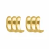 Finaste Oorbellen triple statement goudkleurig Sale
