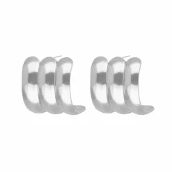 Finaste Oorbellen triple statement Online