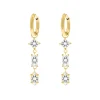 Finaste Oorhangers Trinity Gemstones Goldplated Online