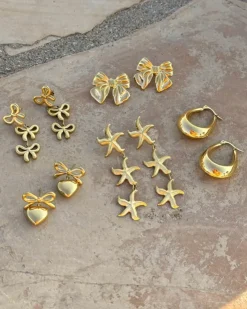 Finaste Oorhangers zeesterren goudkleurig Clearance