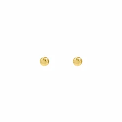 Finaste Oorknopjes bolletjes klein goud kleurig New