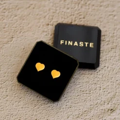 Finaste Oorknopjes Hartje Goud kleurig Discount