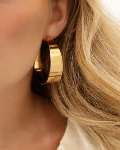 Finaste Oorringen statement kleur goud Sale