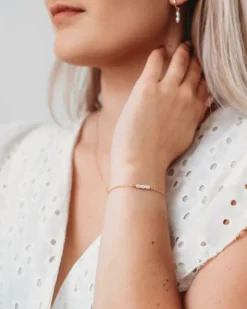 Finaste Oorringen twee pareltjes verguld sterling zilver Discount