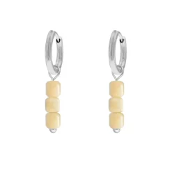 Finaste Oorringetjes little beige sea shell Discount