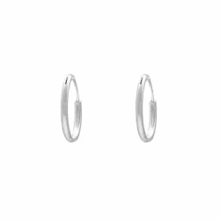 Finaste Oorringetjes Sterling Zilver 12 mm Clearance
