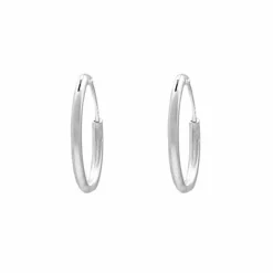 Finaste Oorringetjes Sterling Zilver 18 mm Clearance