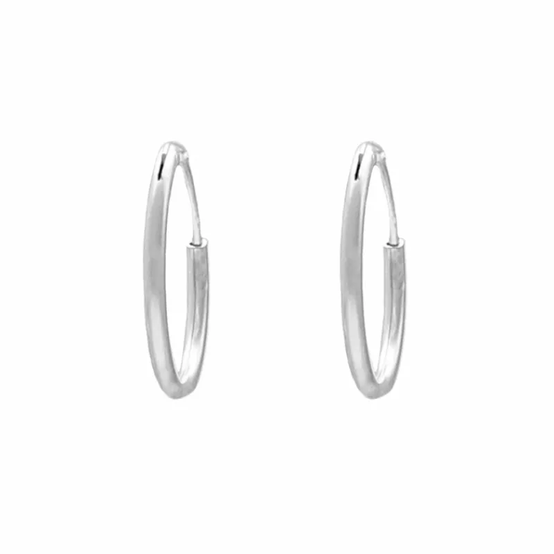 Finaste Oorringetjes Sterling Zilver 20 mm Clearance