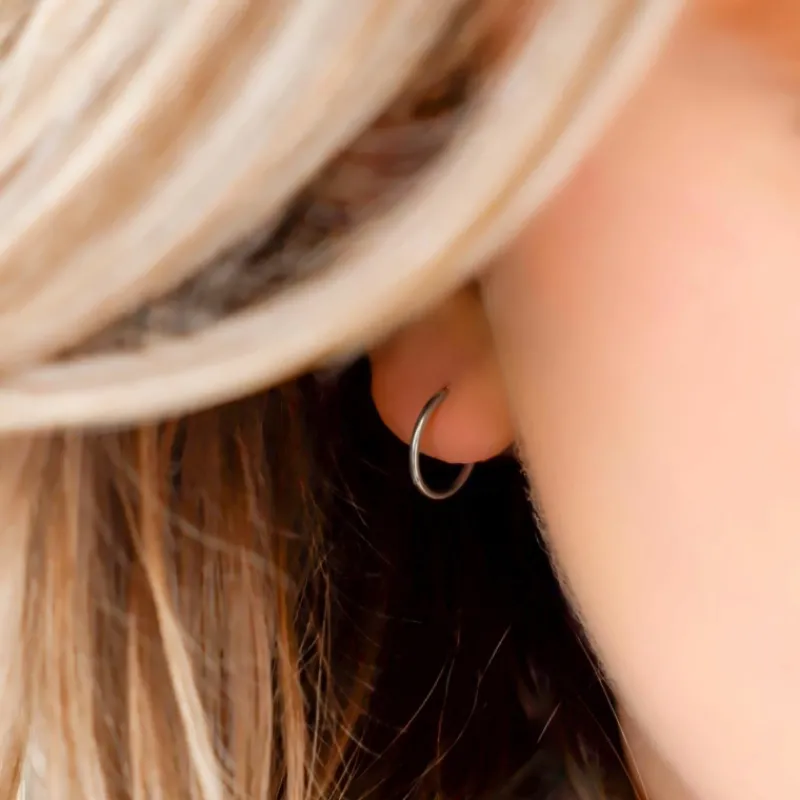 Finaste Oorringetjes Sterling Zilver 14 mm Discount