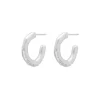 Finaste Open hammered hoops Best