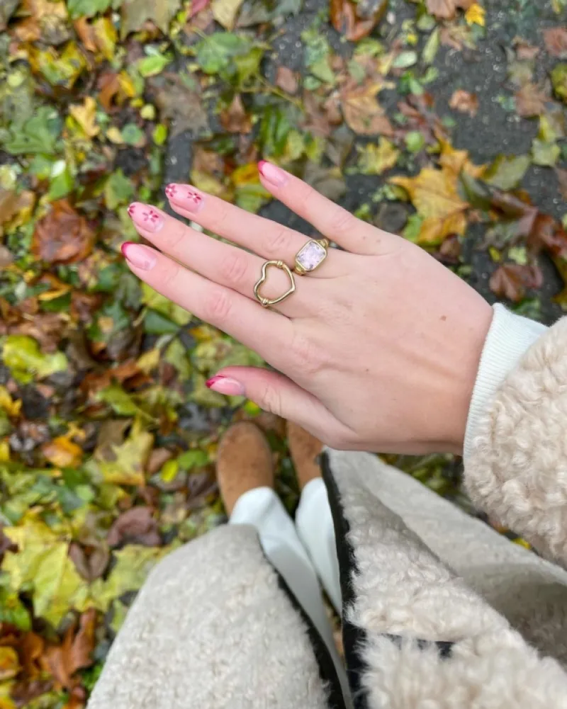 Finaste Open heart ring goud kleurig Discount