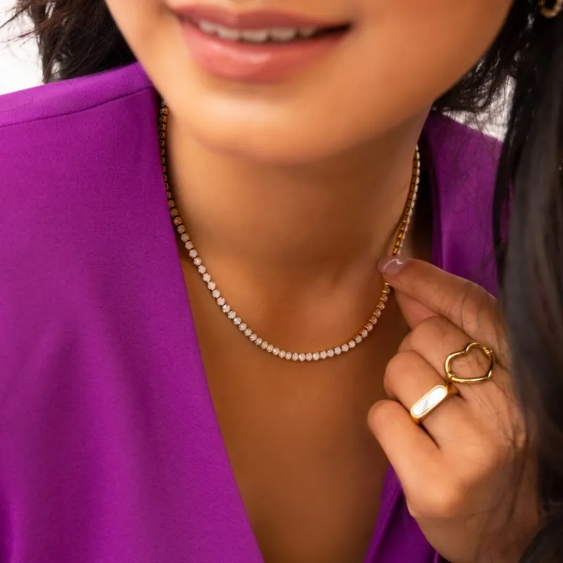 Finaste Open heart ring goud kleurig Discount