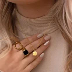 Finaste Open heart ring goud kleurig Discount