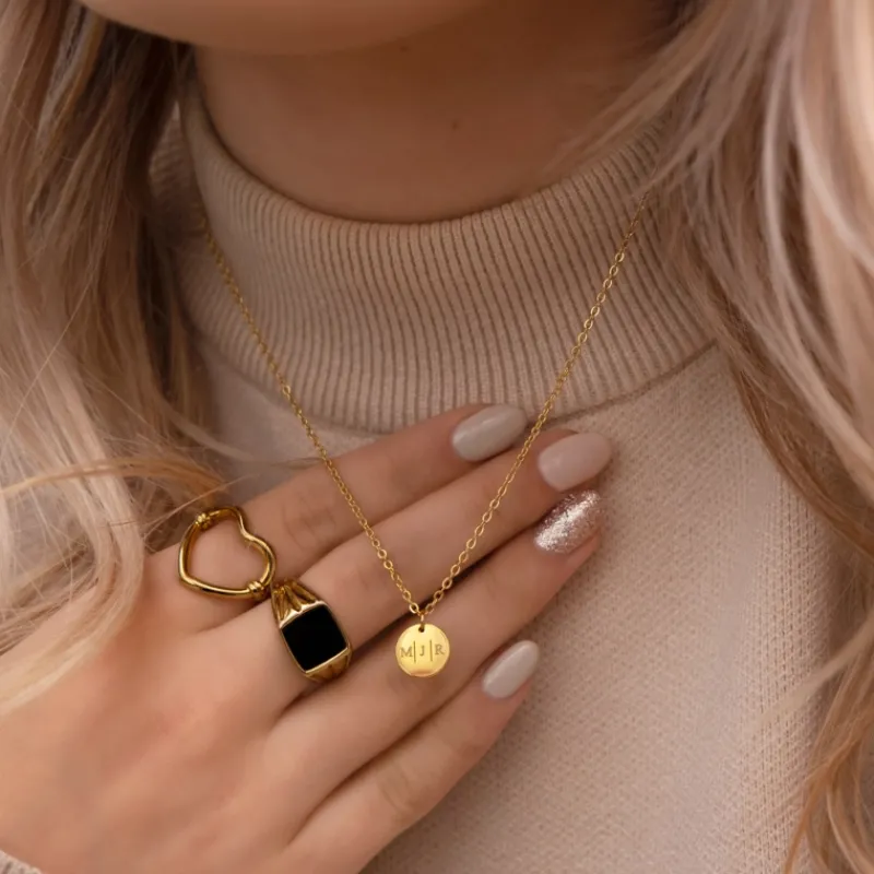 Finaste Open heart ring goud kleurig Discount